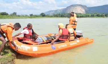 मयाली नेचर कैंप एवं ईब नदी पर बाढ़ आपदा से बचाव एवं राहत कार्यों के मॉक ड्रिल का हुआ आयोजन