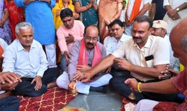 उप मुख्यमंत्री अरुण साव ने पांच करोड़ रुपए से अधिक के विकास कार्यों का किया लोकार्पण-भूमिपूजन