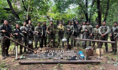 सुकमा में माओवादियों की हथियार फैक्ट्री ध्वस्त