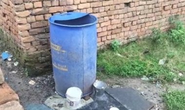 नशेड़ी युवक ने 7 साल की बच्ची को डाला नीले ड्रम में