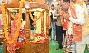 उत्साह, उमंग और सद्भावना बढ़ाने का पर्व है नवरात्रि : मुख्यमंत्री साय