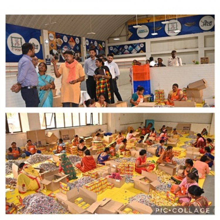 धमतरी से देशभर में गूंजेगी ग्रीन आतिशबाजी: 100 से अधिक महिलाओं को मिला रोजगार