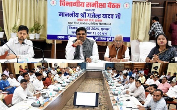 नगरीय निकायों में जनहित कार्यों को प्राथमिकता दें: मंत्री गजेन्द्र यादव