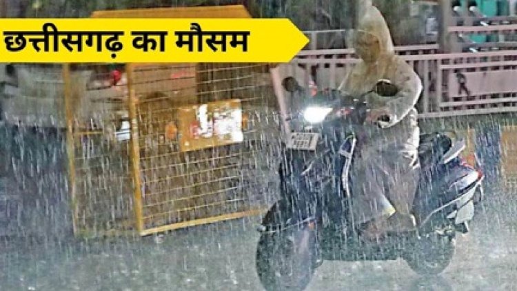 रायपुर मौसम विज्ञान केंद्र ने जारी किया ऑरेंज-येलो अलर्ट