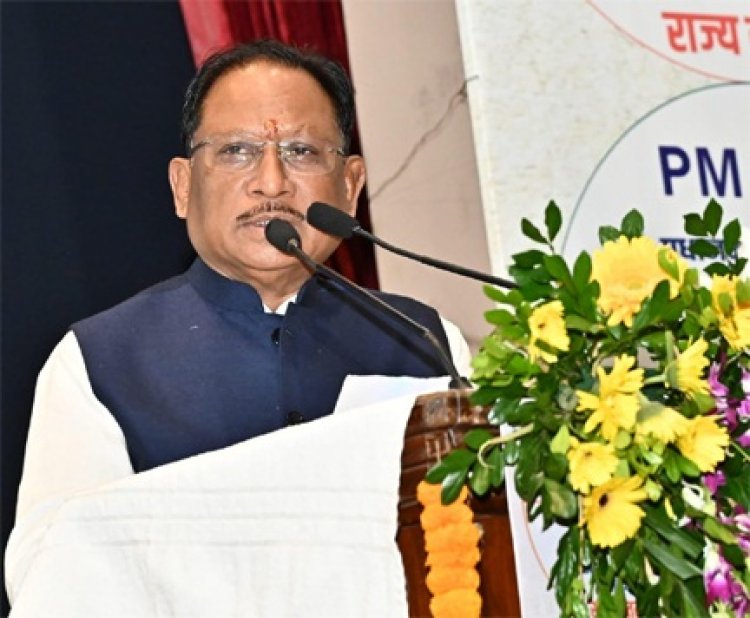 मुख्यमंत्री विष्णु देव साय नगरीय प्रशासन विभाग के स्वच्छता, आवास और लोक कल्याण उत्सव में हुए शामिल