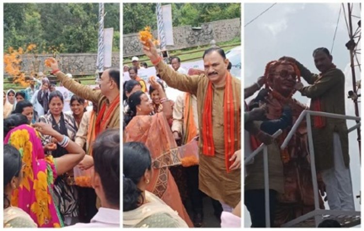 पंडित दीनदयाल उपाध्याय की जयंती पर दिया गया स्वच्छता का संदेश