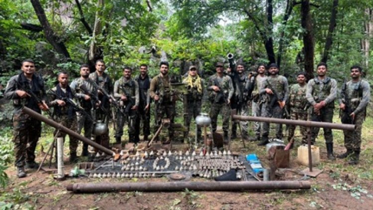 सुकमा में माओवादियों की हथियार फैक्ट्री ध्वस्त