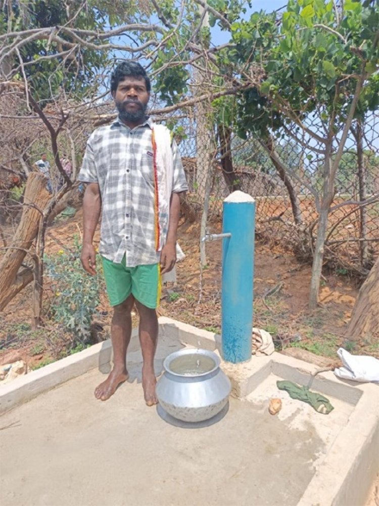 पहाड़ी कोरवा ग्राम राजपुर हुआ हर घर जल श्रेणी में शामिल