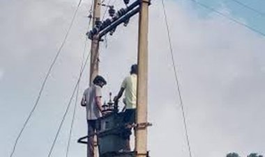 सीएम कैंप कार्यालय की त्वरित पहल से ग्राम अंकिरा और भगोरा के ट्रांसफार्मर बदला गया