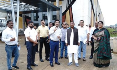 आदिम जाति विकास मंत्री ने आदिवासी स्वतंत्रता संग्राम सेनानियों पर निर्माणाधीन संग्रहालय-सह स्मारक के निर्माण कार्यों का किया निरीक्षण