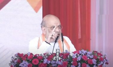 बस्तर दशहरे में शामिल होने के लिए जगदलपुर पहुंचे केंद्रीय गृहमंत्री अमित शाह