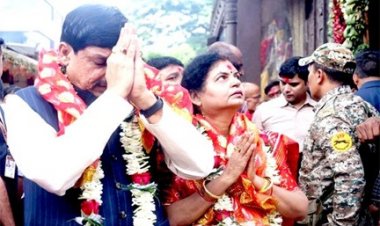 मुख्यमंत्री डॉ. यादव ने किए माँ कामाख्या देवी के दर्शन