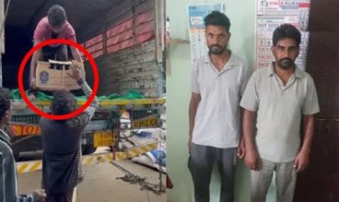 हरियाणा से बिहार जा रही 426 कार्टून अवैध अंग्रेजी शराब जब्त, दो गिरफ्तार