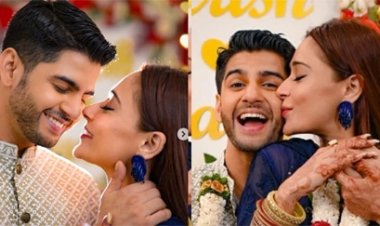 सारा खान ने कृष पाठक से रचाई शादी