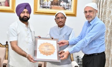 मुख्यमंत्री विष्णु देव साय से पंजाब सरकार के मंत्रियों ने की सौजन्य मुलाकात