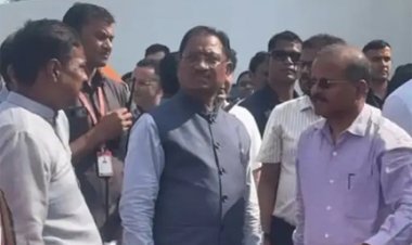 राज्योत्सव 2025...सीएम ने मेलास्थल में तैयारियों का जायजा लिया