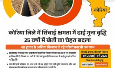 सिंचाई रकबे में उल्लेखनीय बढ़ोतरी, 40 हजार से अधिक किसान ले रहे लाभ