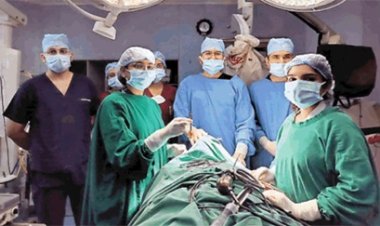 डॉक्टरों ने किया सफल ऑपरेशन