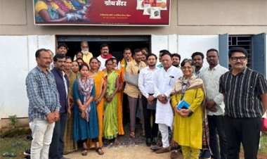 उपमुख्यमंत्री विजय शर्मा ने तुरेनार के ग्रोथ सेंटर का किया निरीक्षण