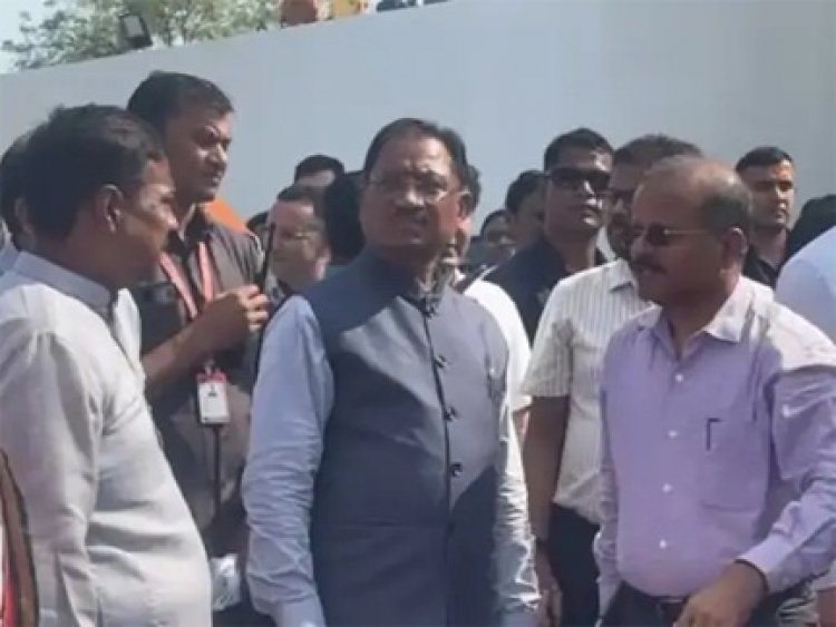 राज्योत्सव 2025...सीएम ने मेलास्थल में तैयारियों का जायजा लिया