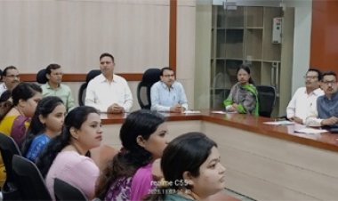 वंदे मातरम्’ की 150वीं वर्षगांठ पर आर्थिक एवं सांख्यिकी संचालनालय में हुआ सामूहिक गायन