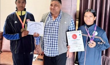 मार्शल आर्ट्स नेशनल प्रतियोगिता के लिए अंबिकापुर की बेटियाँ जम्मू-कश्मीर रवाना