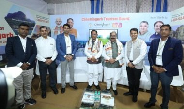 छत्तीसगढ़िया स्वाद से महक उठा केवड़िया : एकता नगर में छत्तीसगढ़ के पर्यटन एवं संस्कृति की गूंज