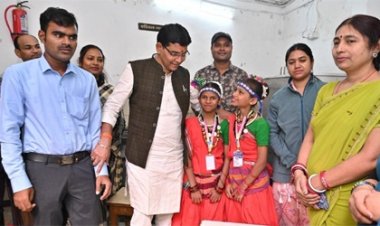 बाल दिवस पर मंत्री वर्मा बने बच्चों के प्रेरणास्रोत – दृष्टि एवं श्रवण बाधितार्थ विद्यालय में जगाई आत्मविश्वास की लौ