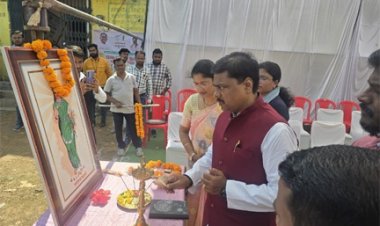 पल्ली केंद्र से धान खरीदी सत्र की शुरुआत, सहकारिता मंत्री केदार कश्यप ने किया निरीक्षण