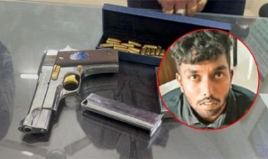 पिस्तौल के साथ बिहार का युवक गिरफ्तार