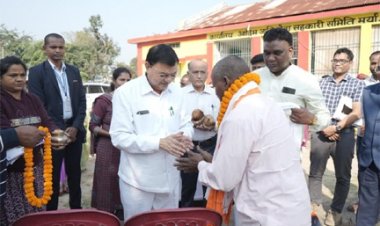 केबिनेट मंत्री देवांगन ने किया धान खरीदी का शुभारम्भ