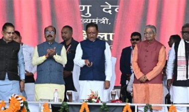 मुख्यमंत्री विष्णुदेव साय ने 329 करोड़ रूपए से अधिक के विकास कार्यों का किया लोकार्पण-भूमिपूजन