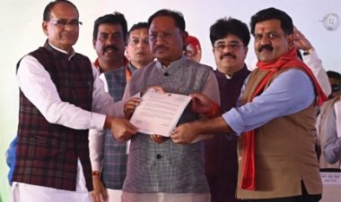 केंद्रीय मंत्री शिवराज सिंह चौहान ने किया छत्तीसकला ब्राण्ड एवं डिजिटल फाइनेंस बुकलेट का किया विमोचन