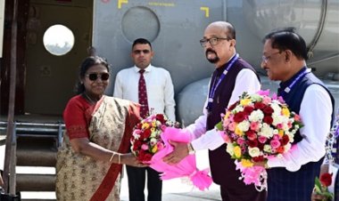राष्ट्रपति मुर्मु का अंबिकापुर में आत्मीय स्वागत