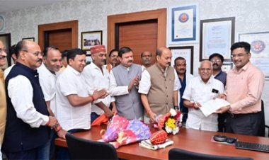 डोमनलाल कोर्सेवाड़ा ने अनुसूचित जाति विकास प्राधिकरण के उपाध्यक्ष का पदभार ग्रहण किया