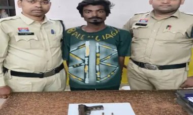 रायपुर में मध्यप्रदेश का युवक देशी कट्टा के साथ गिरफ्तार