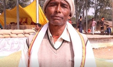 किसानों के चेहरे खिले बच्चों की पढ़ाई और घर निर्माण में करेंगे राशि का उपयोग