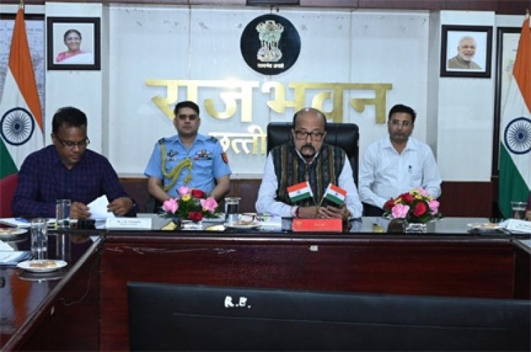 मानवीय संवेदना के साथ आकांक्षी क्षेत्रों में विकास कार्य करें - राज्यपाल रमेन डेका