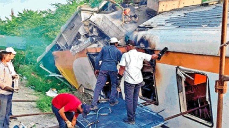 ट्रेन हादसे की जांच रिपोर्ट में सामने आई ये वजह