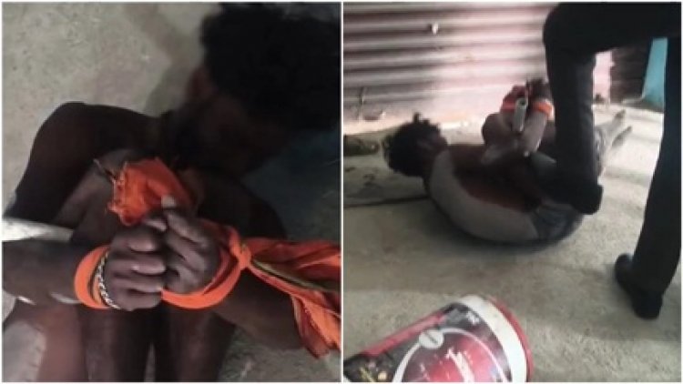 छत्तीसगढ़ के अंबिकापुर में दो युवकों के साथ बर्बरता का वीडियो वायरल