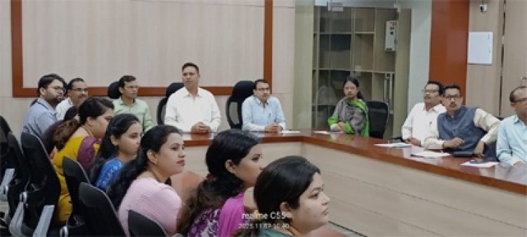 वंदे मातरम्’ की 150वीं वर्षगांठ पर आर्थिक एवं सांख्यिकी संचालनालय में हुआ सामूहिक गायन