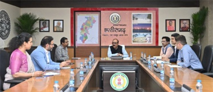 राष्ट्रपति के छत्तीसगढ़ के प्रस्तावित प्रवास पर आवश्यक व्यवस्थाओं को लेकर मुख्य सचिव ने ली उच्च स्तरीय बैठक