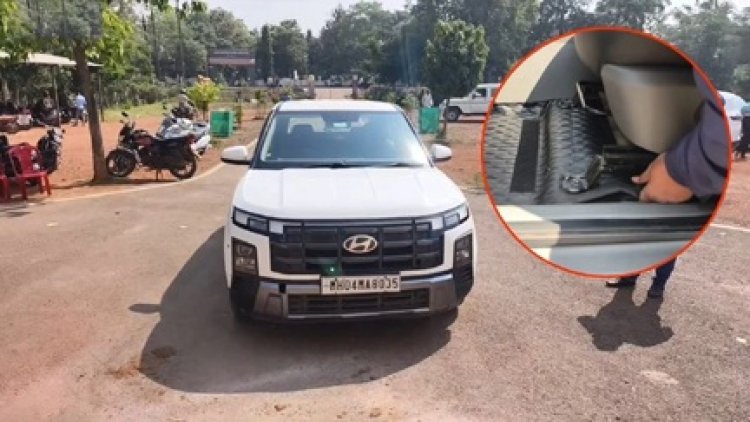 पुलिस को कार में मिला 3 करोड़ नकद