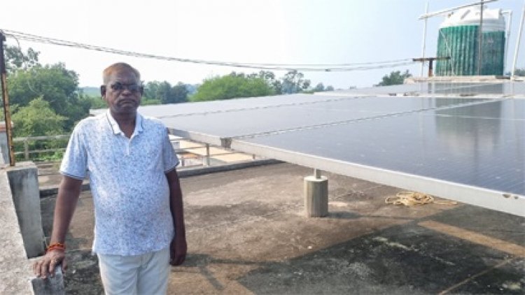 त्रिलोकचंद देवांगन बना ऊर्जाक्षेत्र में आत्मनिर्भर