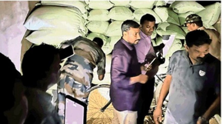 1.22 करोड़ का धान जब्त