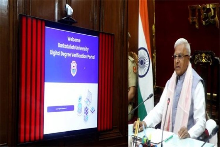 डिजिटल डिग्री वेरीफिकेशन विद्यार्थी हित की सार्थक पहल : राज्यपाल पटेल