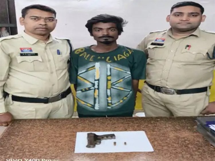 रायपुर में मध्यप्रदेश का युवक देशी कट्टा के साथ गिरफ्तार