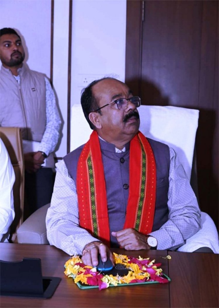 उप मुख्यमंत्री अरुण साव ने युवा आयोग के वेबसाइट को किया लॉन्च