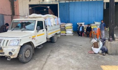 अवैध धान पर हुई कार्रवाई, 264 क्विंटल से अधिक धान जप्त