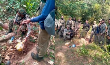 नारायणपुर में पुलिस को मिला तीन-तीन किलो वजनी आईईडी